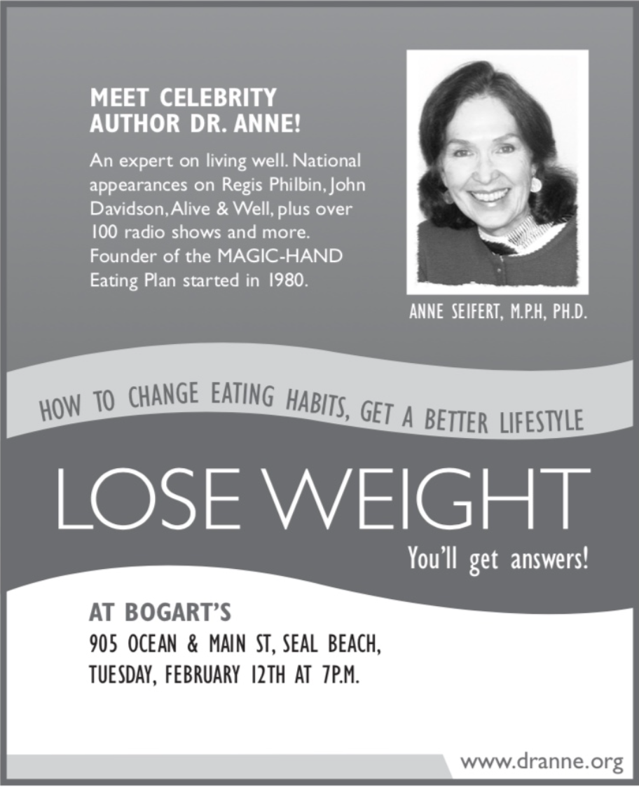 Interview and press clipping from the dr. Anne scrapbook